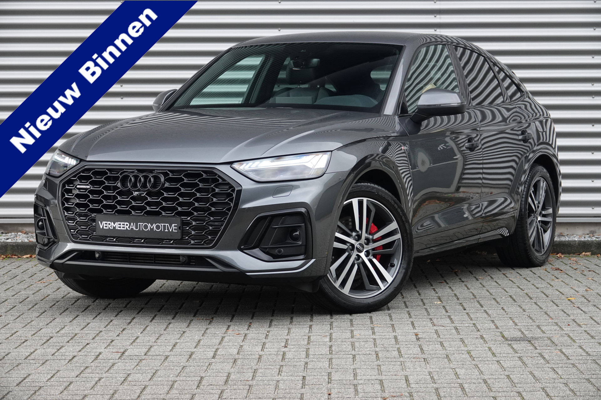 tweedehands Audi Q5 Sportback 50 TFSI e S edition | Sportstoelen | Luchtvering | B&O | Camera | S-Line |  – beschikbaar bij Van de Velde Auto’s